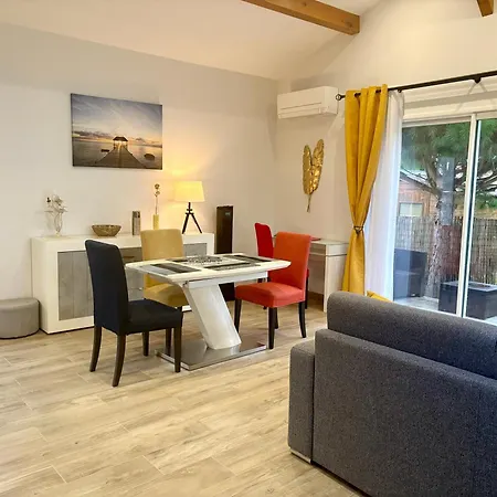 T2 53 M2, Clim, Jardin Clos 300 M2, 2km, Entre Hossegor Et Biarritz Сasa de vacaciones *